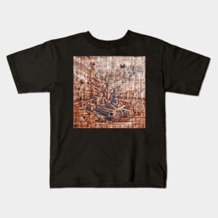 Celestial Art: Abstract Designs Kids T-Shirt